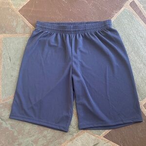 NWOT Navy Performance Athletic Shorts for Men